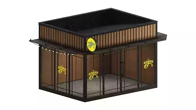 ANJAN Pavilion by Devran3D 3D model