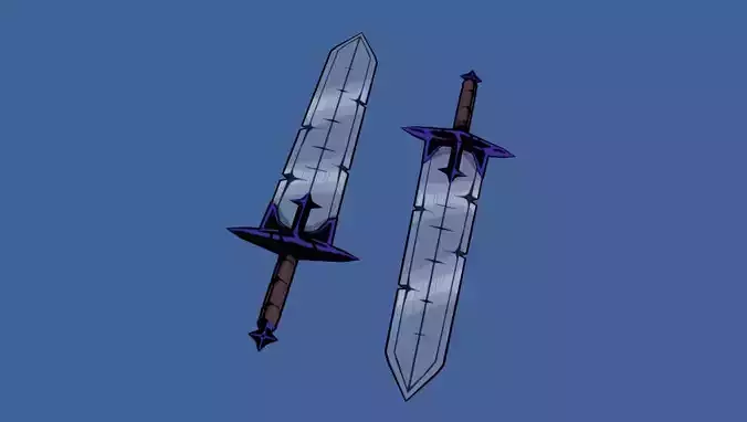 Sword with 2D Style 