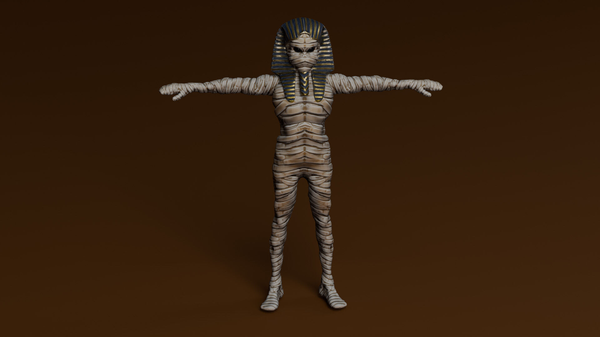 Pharaoh 3D model_2