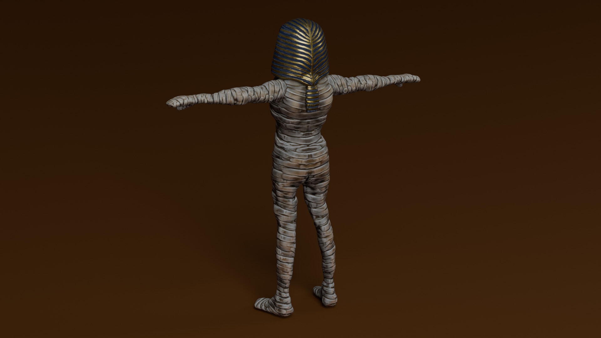 Pharaoh 3D model_4