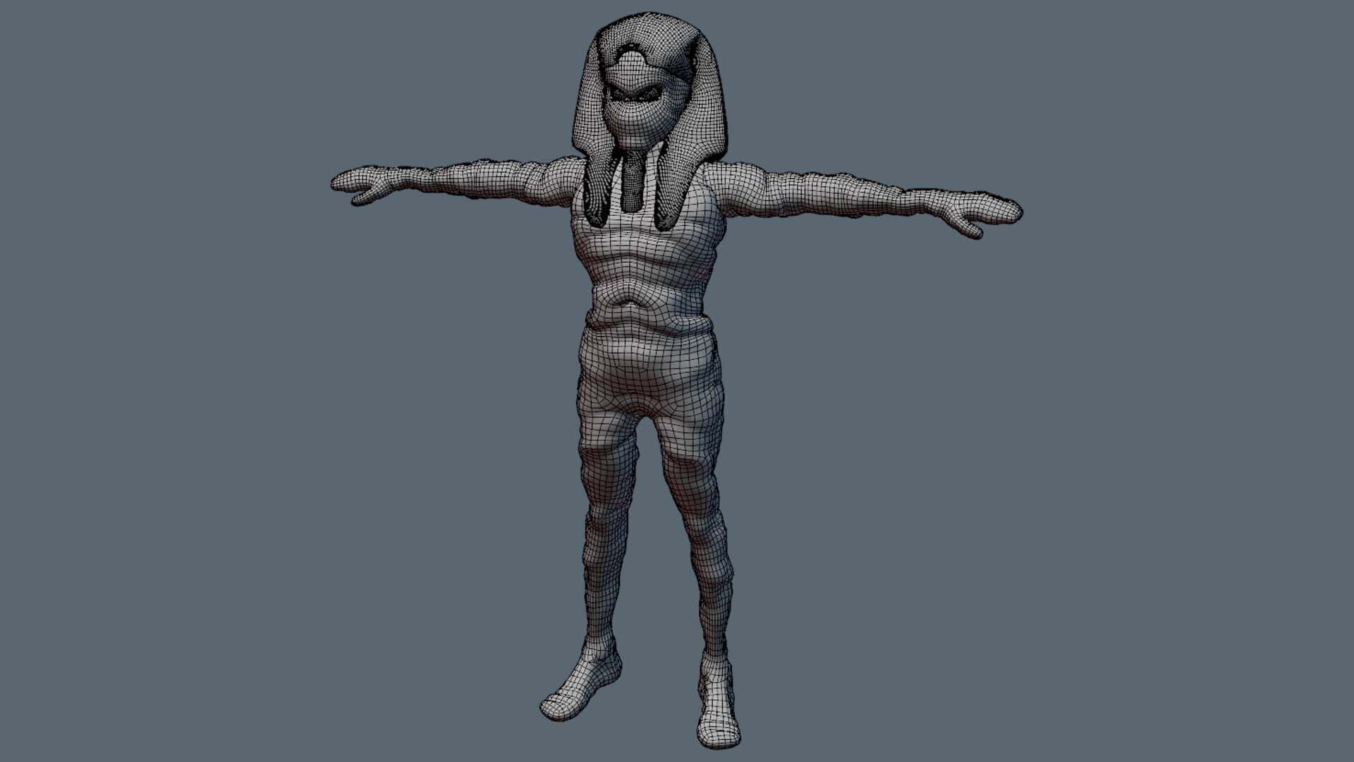 Pharaoh 3D model_8