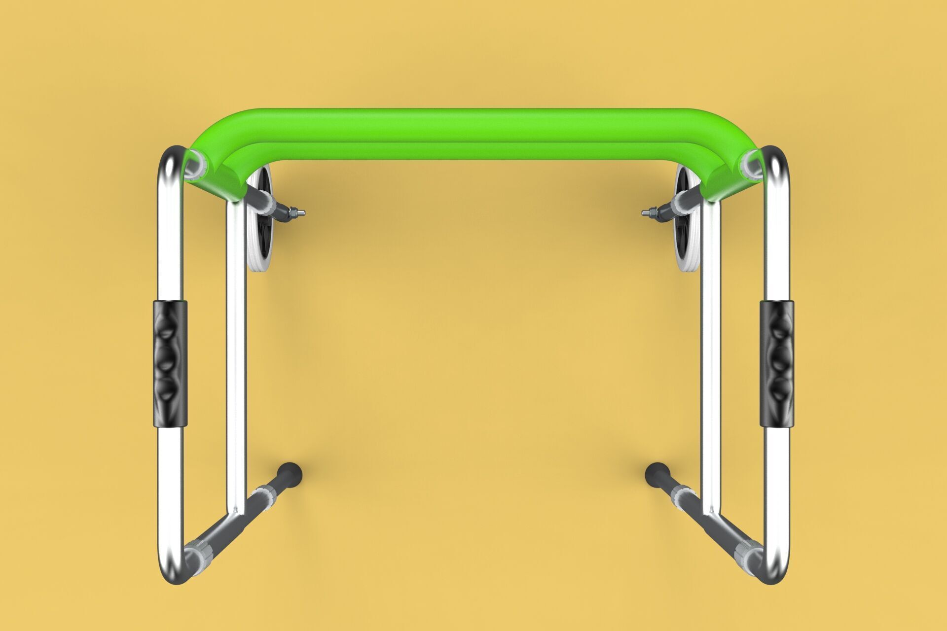 WHEELED WALKER ROLLING ZIMMER WALKING FRAME ROLLATOR FOLDABLE 3D model_1
