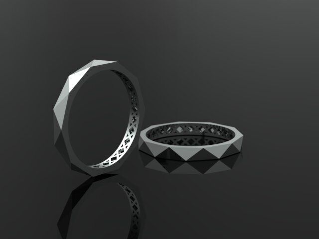 GRAFF RING sizes avail 12 to 30 3D print model_1