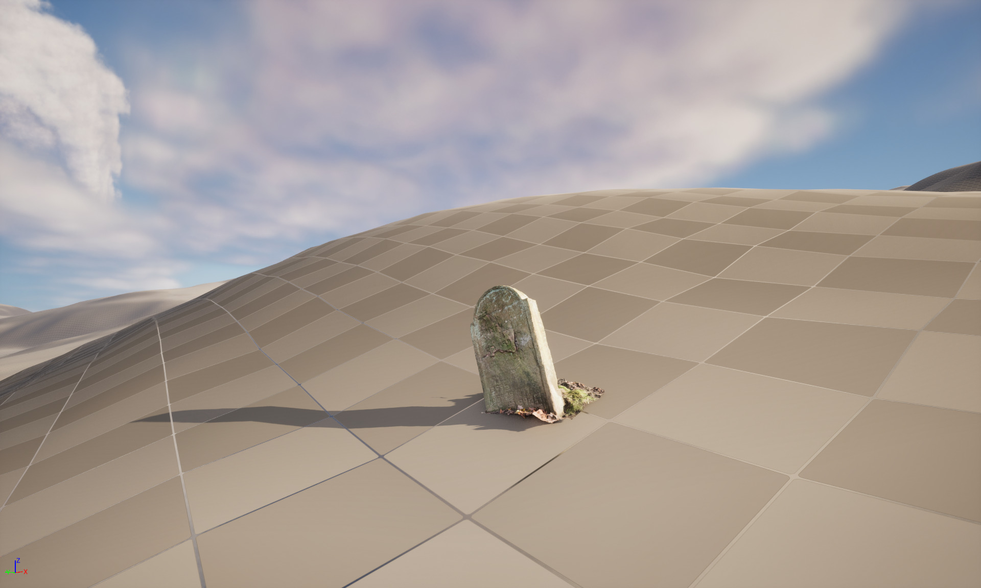 Old tomb 3D model_3