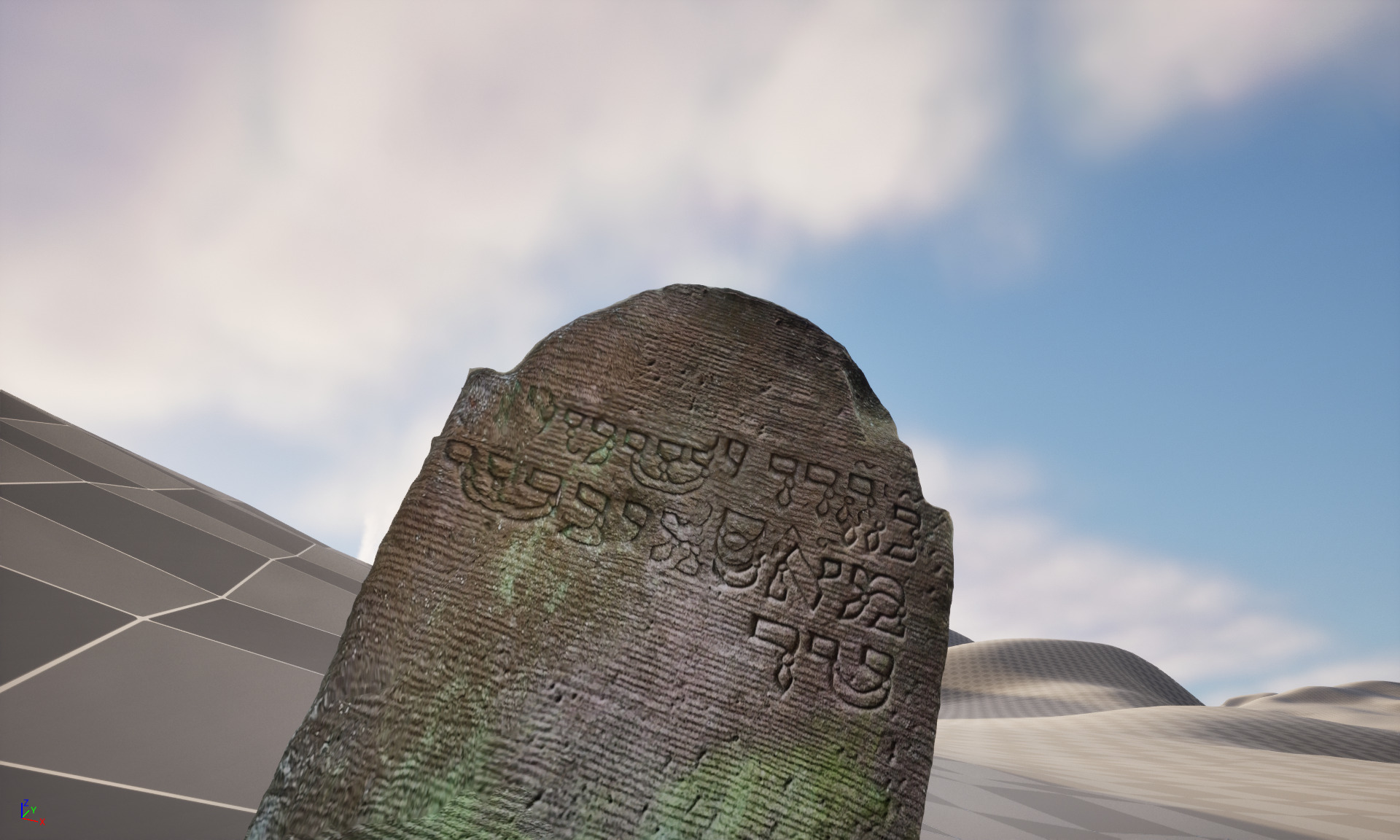 Old tomb 3D model_7