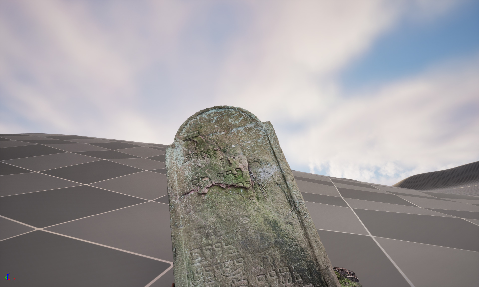 Old tomb 3D model_5