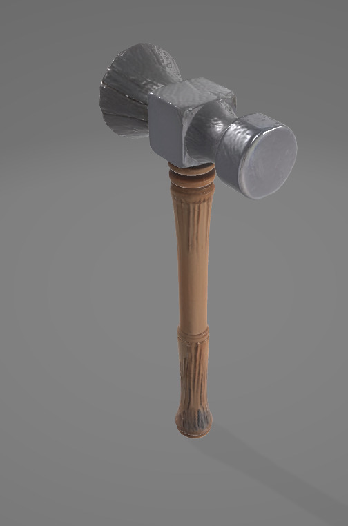 Realistic Hammer - High-Quality 3D Model 3D model_2