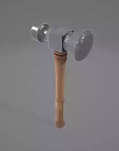 Realistic Hammer - High-Quality 3D Model