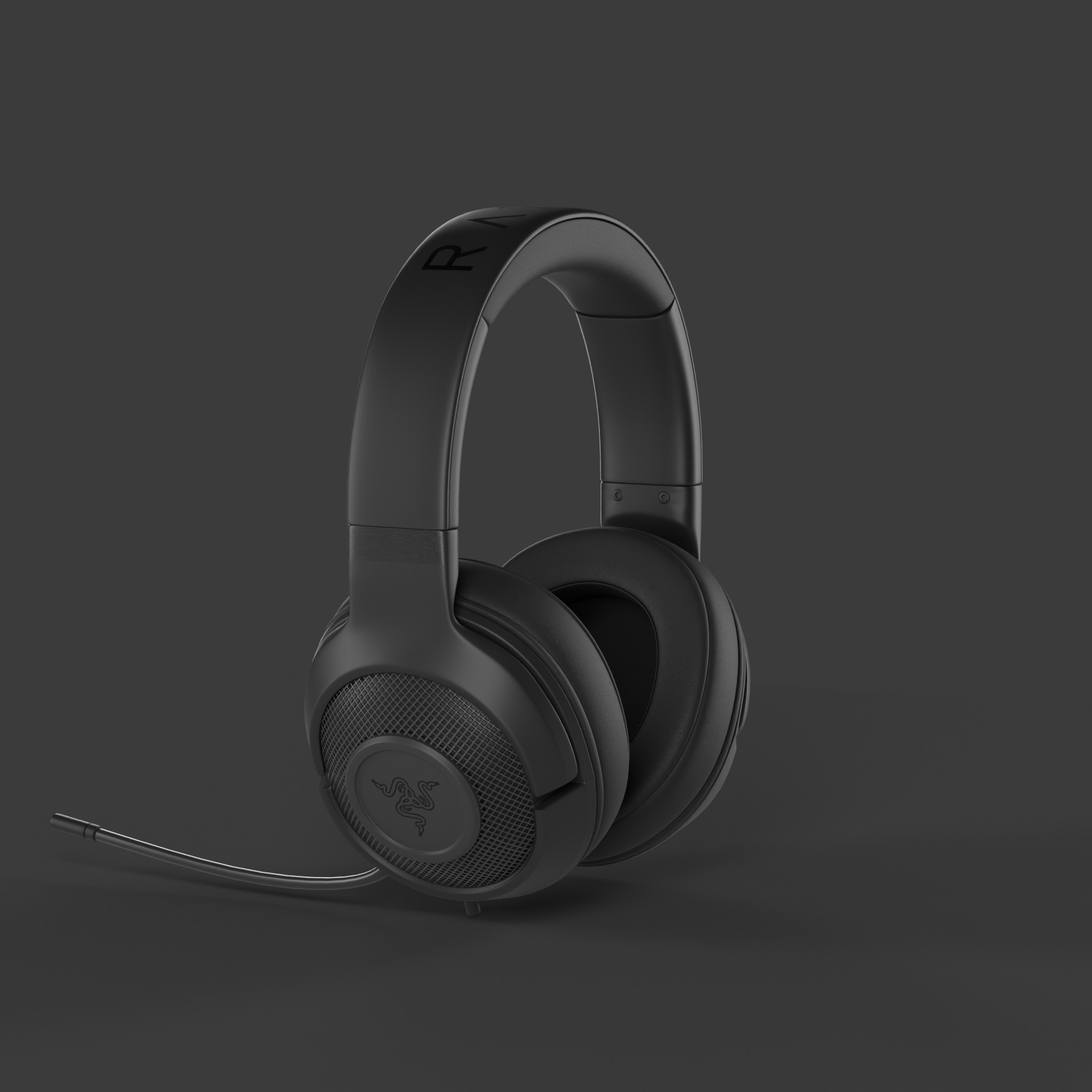 Razer Kraken X Lite 3D model_7