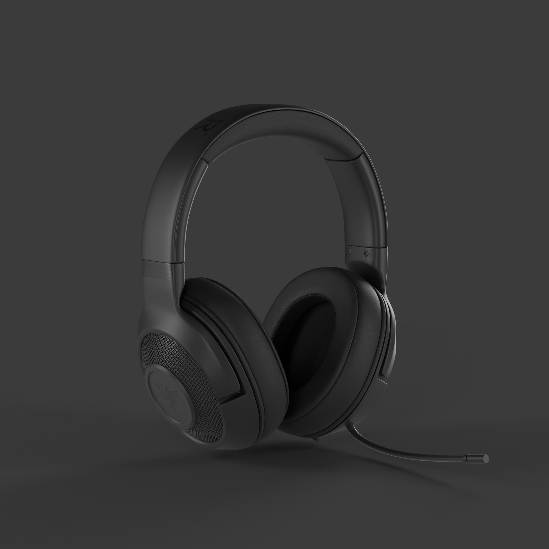 Razer Kraken X Lite 3D model_1