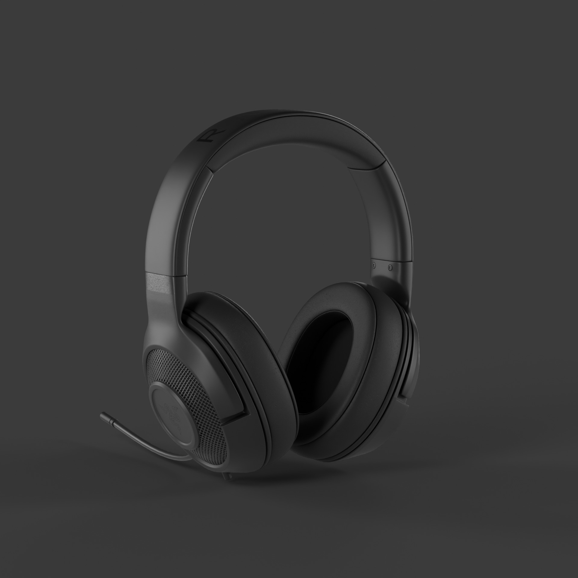 Razer Kraken X Lite 3D model_6