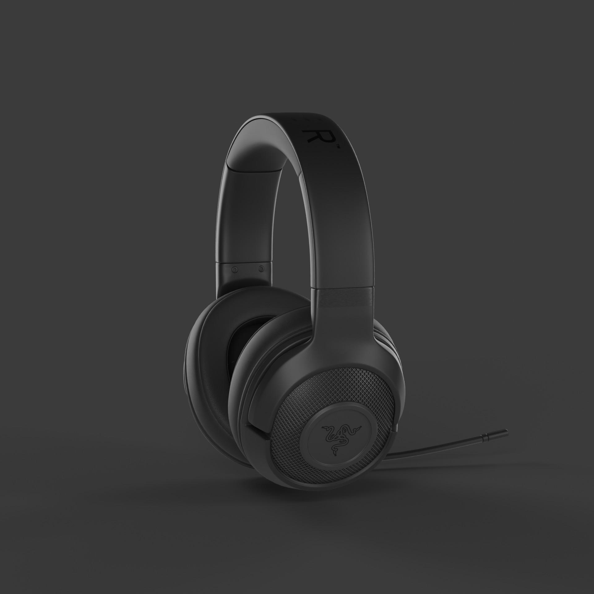 Razer Kraken X Lite 3D model_3