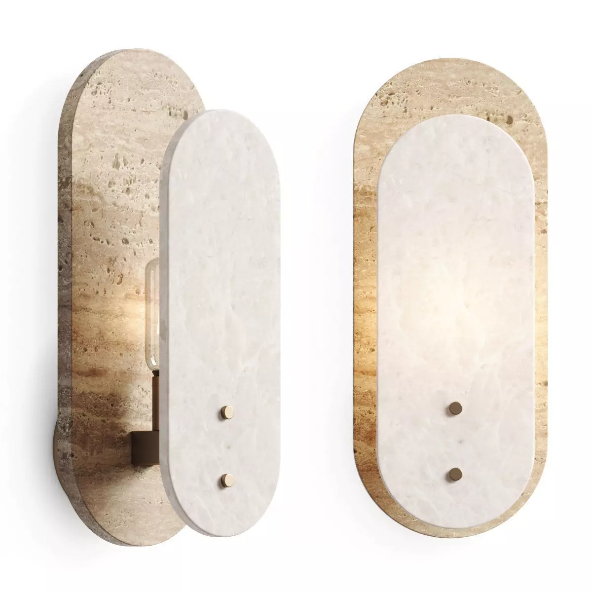 Vical Home Tetbury Wall Lamp 3D model_0