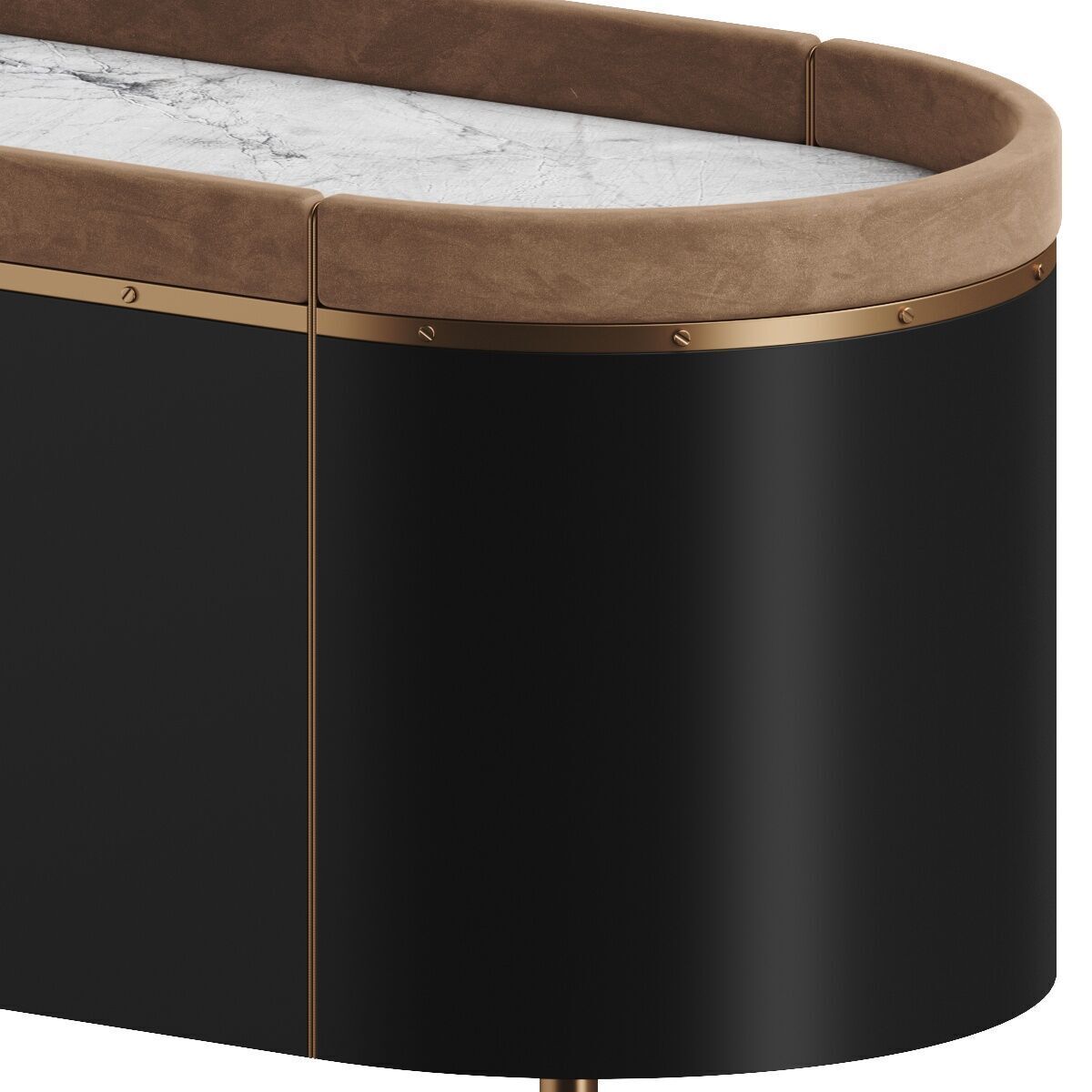 Meroni and Colzani Varigotti Sideboard Cupboard Table 3D model_3