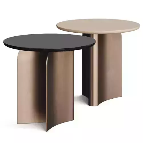 Meroni and Colzani Bolgheri Side Table
