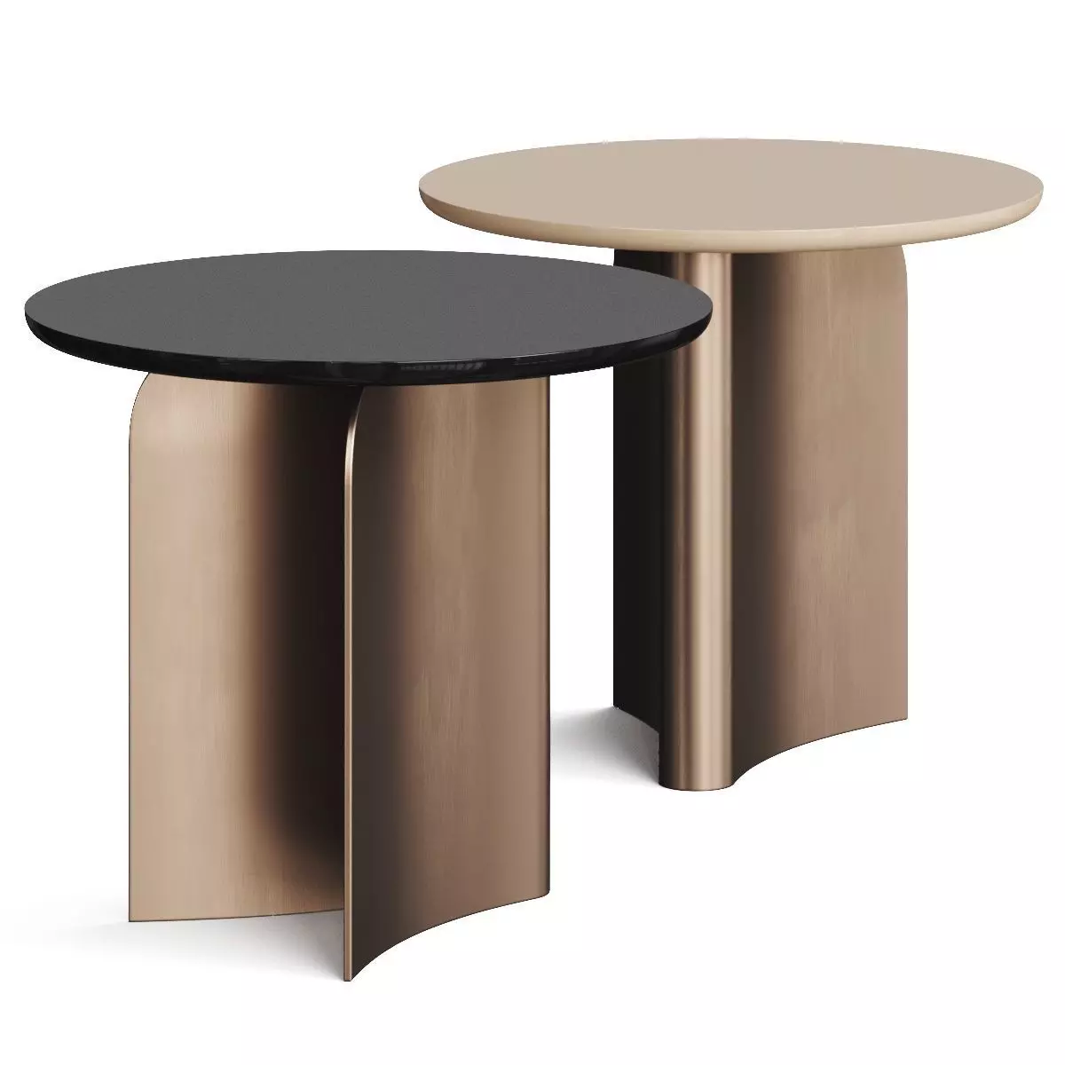 Meroni and Colzani Bolgheri Side Table 3D model_0