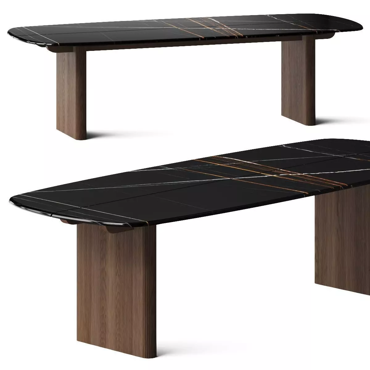 Meroni and Colzani Nimis Dining Table 3D model_0