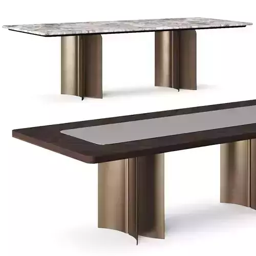Meroni and Colzani Bolgheri Dining Table