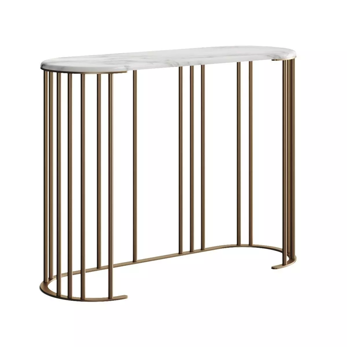 Meroni and Colzani Alghero Console Table 3D model_0