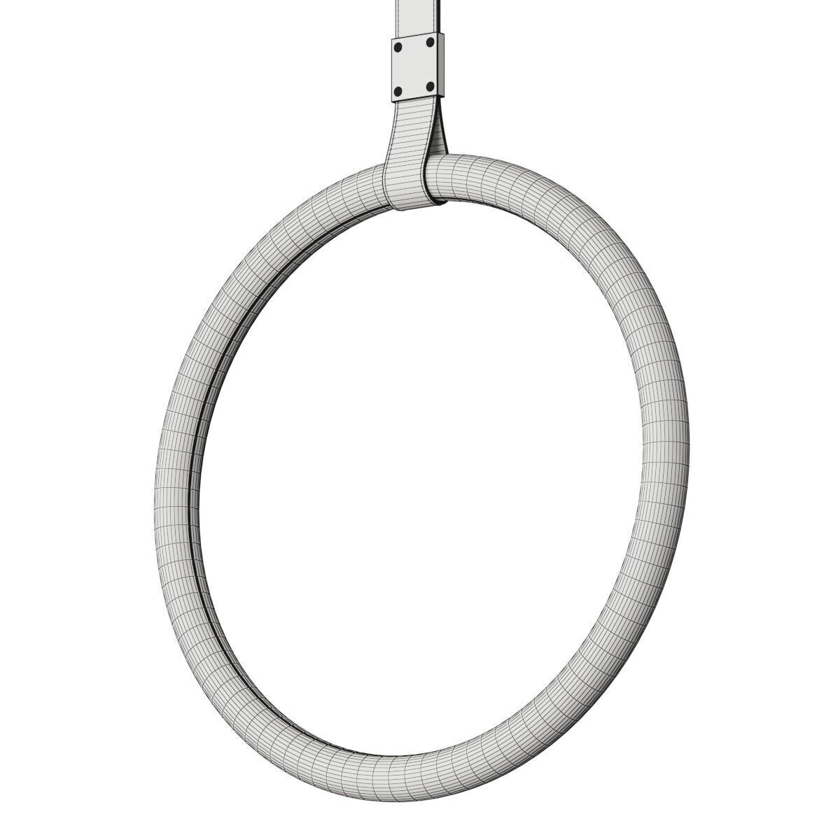 Meroni and Colzani Cortina Pendant Lamp 3D model_3