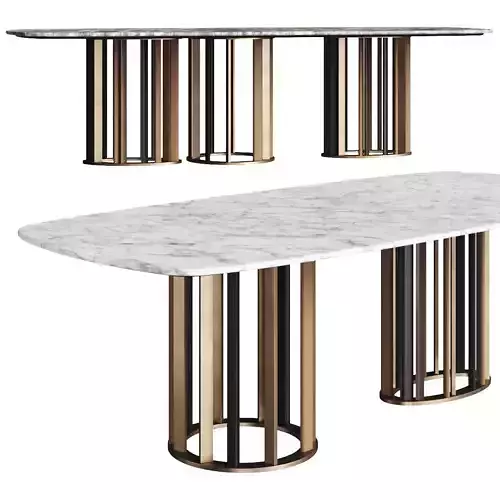 Meroni and Colzani Lerici Dining Table