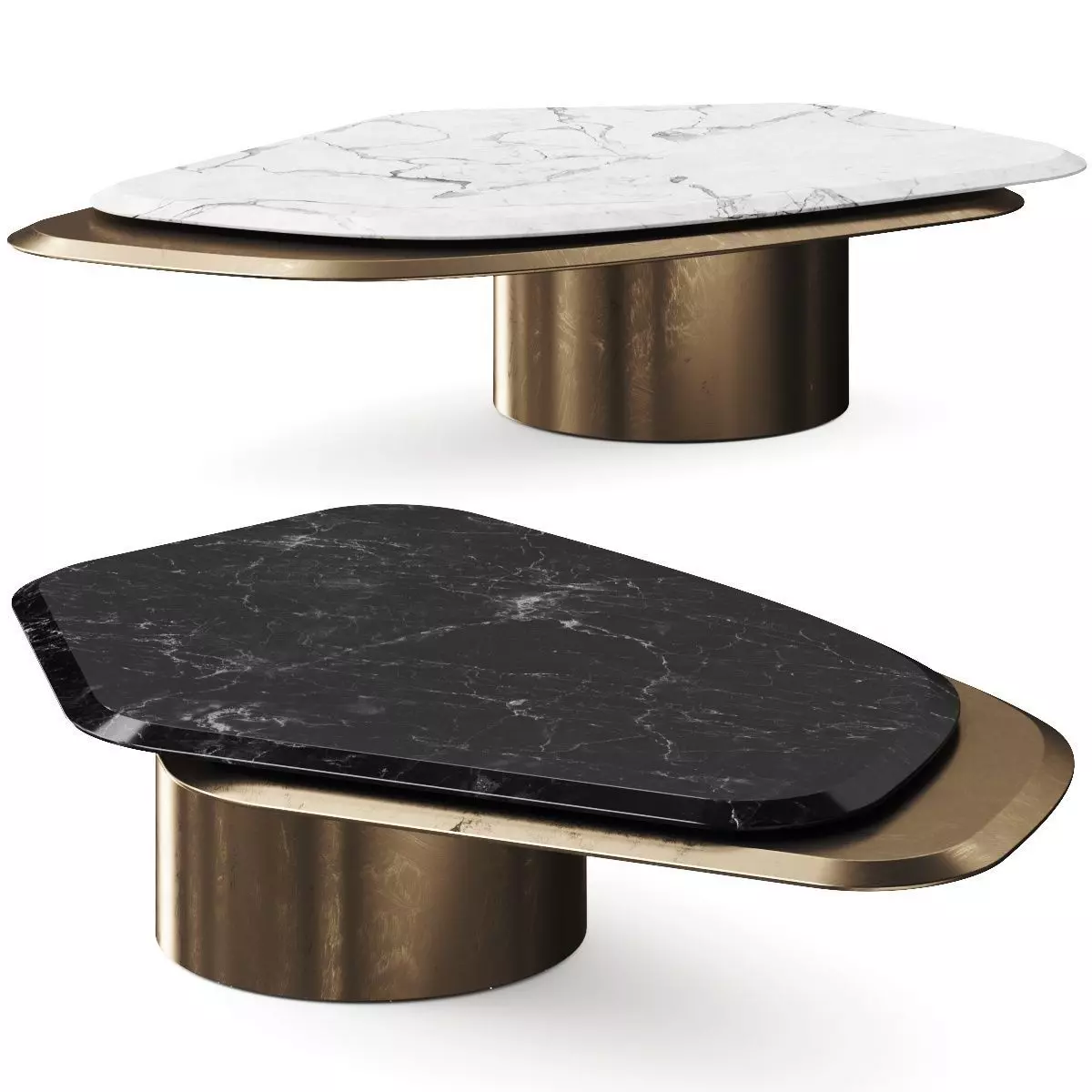 Medea 1905 Ottocento Elio Coffee Tables 3D model