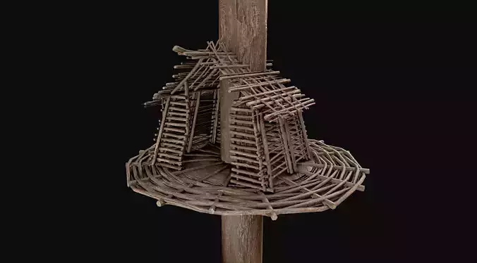 Wooden Tree House Shelters and Platforms 8