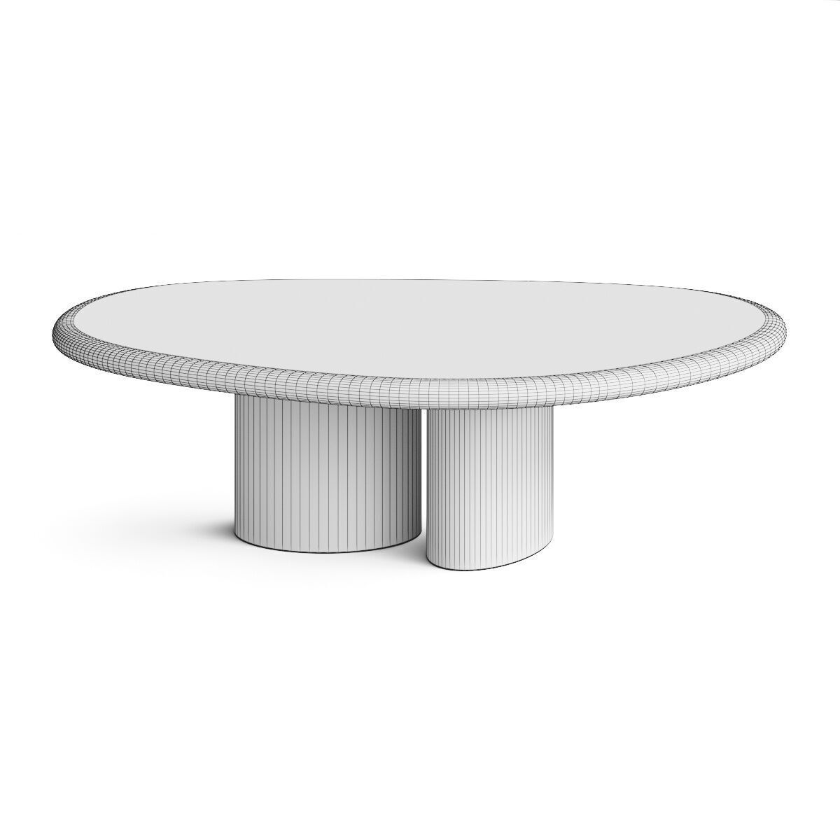 Zanaboni Cloud Coffee Table 3D model_2