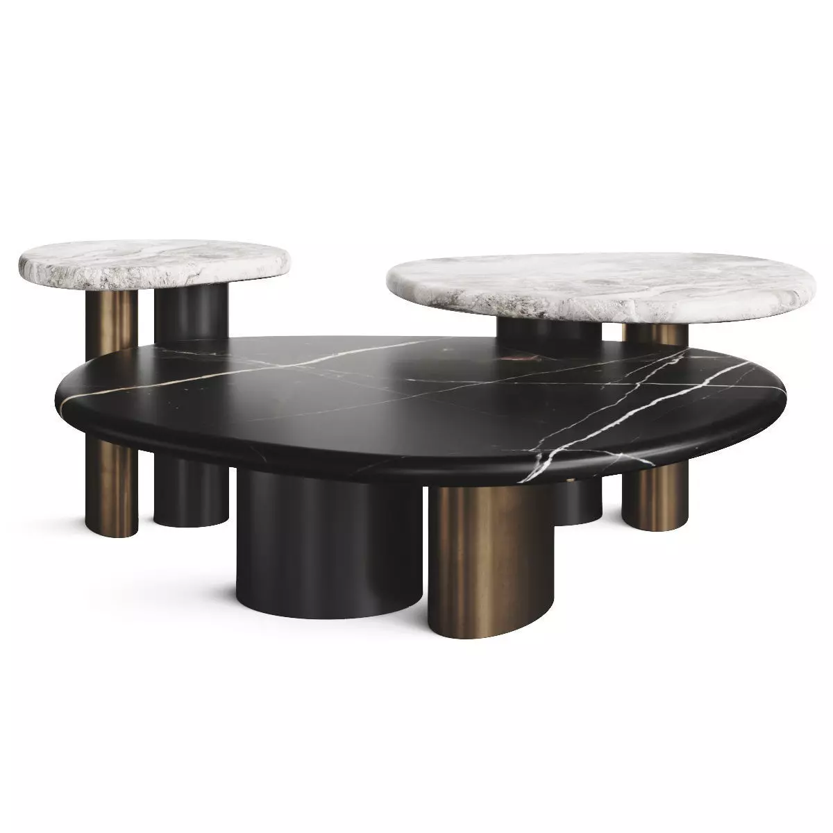 Zanaboni Cloud Coffee Table 3D model_0