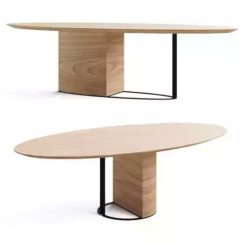 Milano 1964 Bellagio Oval Dining Table
