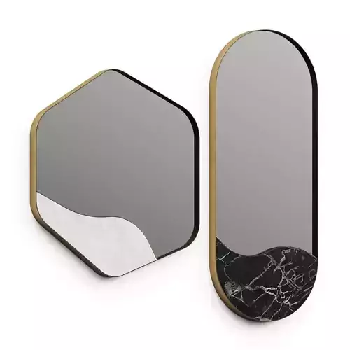 Curio Aras Kura and  Wall Mirror