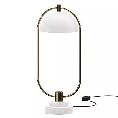 Curio Iveston Marble Table Lamp