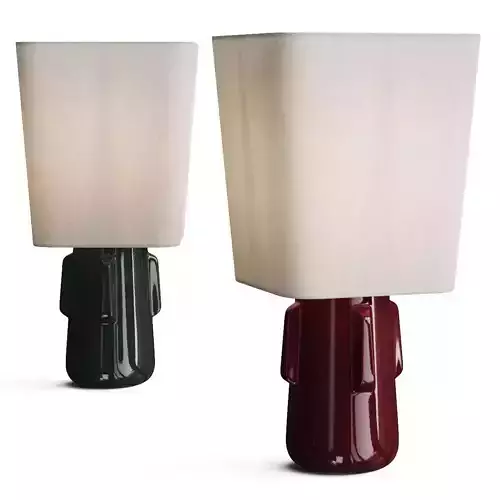 Curio Mini Toshi Blue Table Lamp By KIRA 3D model