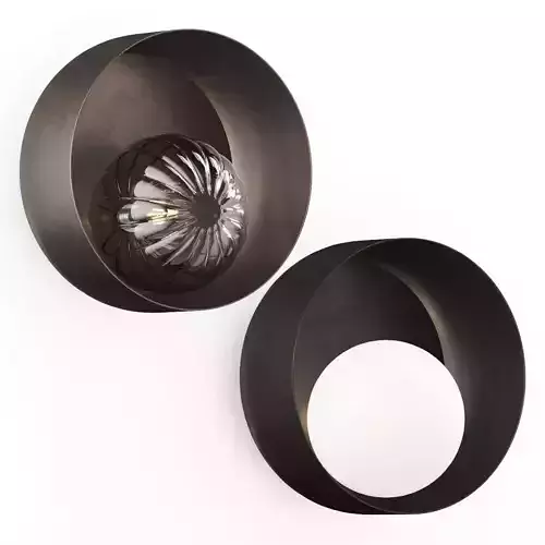 Northern Lights Bourbon Wall Lamp 3D model