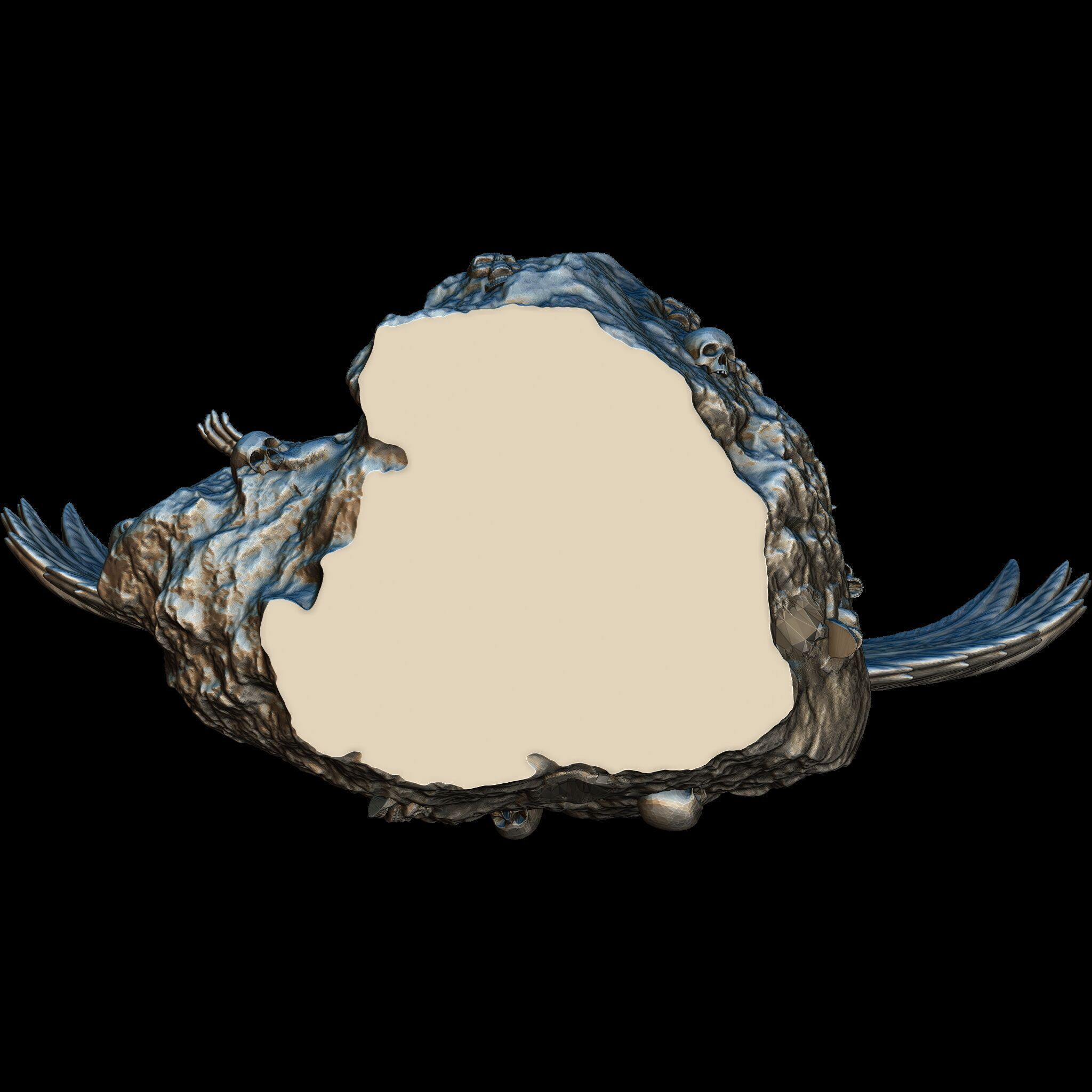 Grim Reaper Figure STL file for 3D print model_12