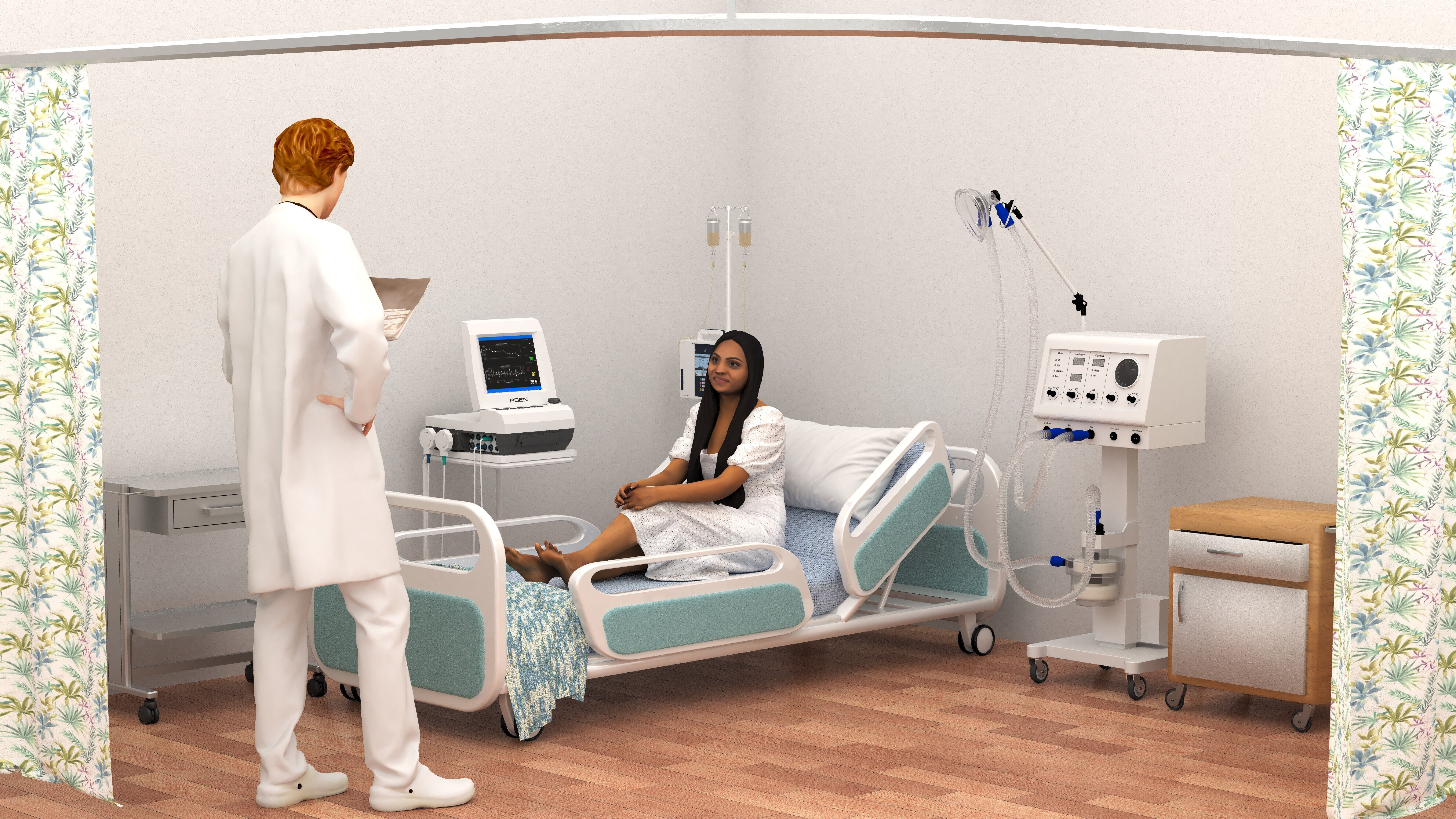 Observation Unit 3D model_8