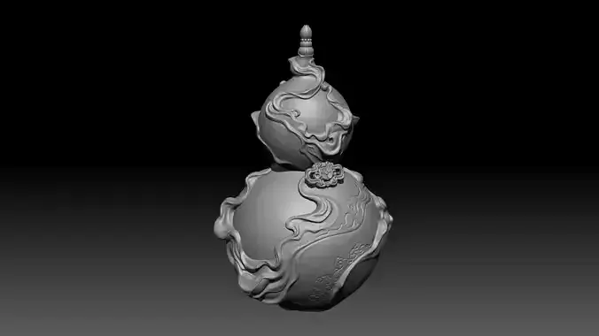 Jade Lotus Gourd - Black Myth Wukong equipment 3D print model