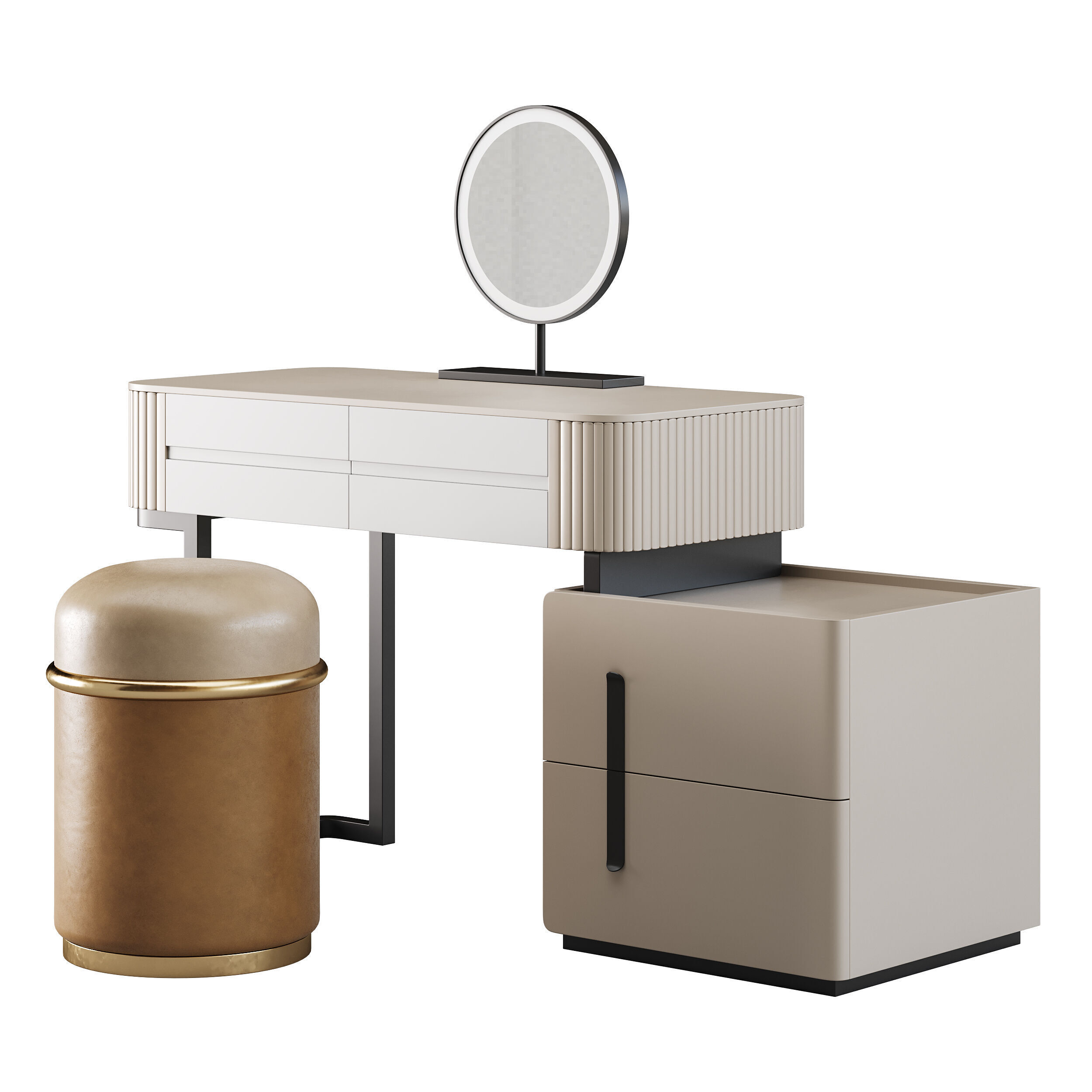 Dressing table 19 3D model_8