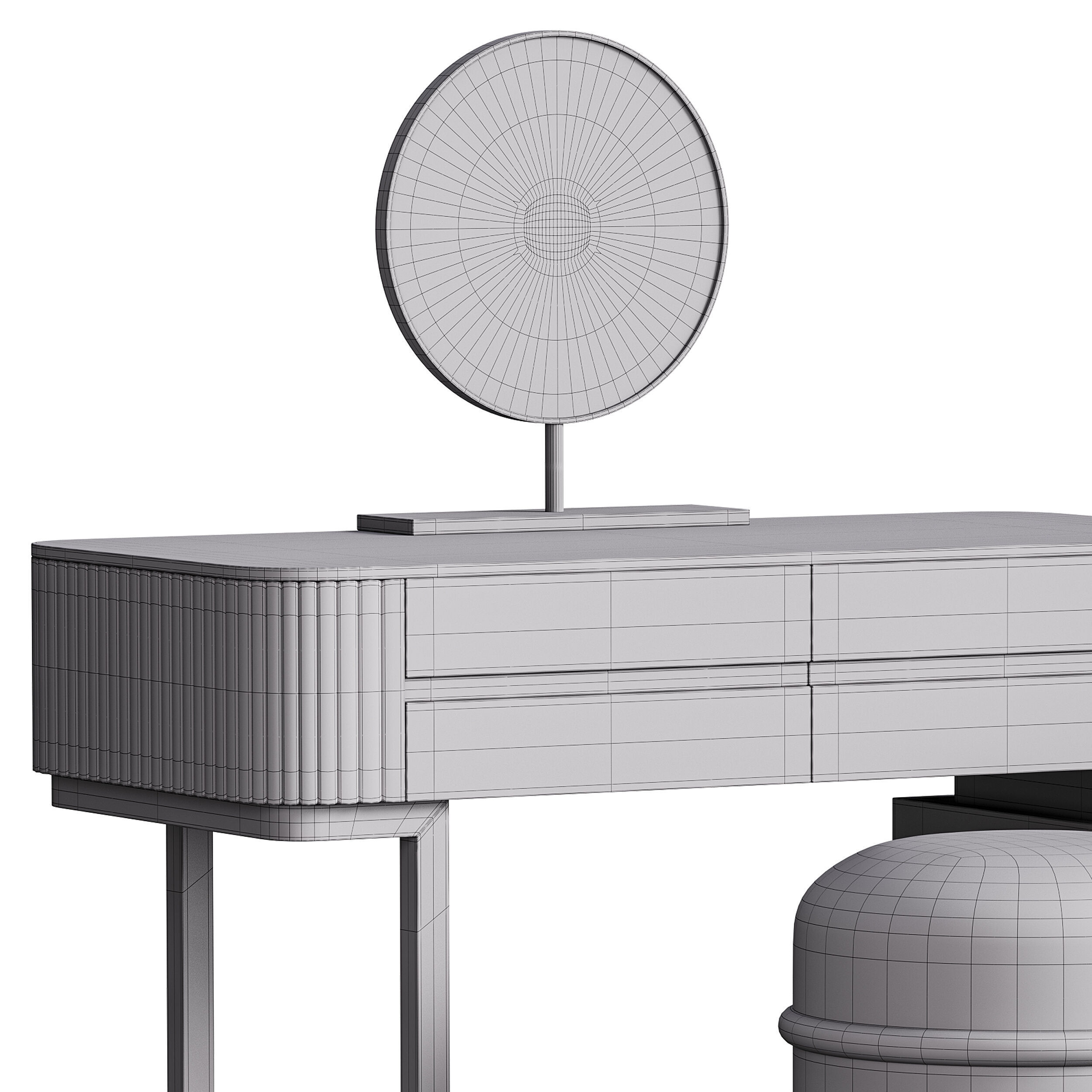 Dressing table 19 3D model_14