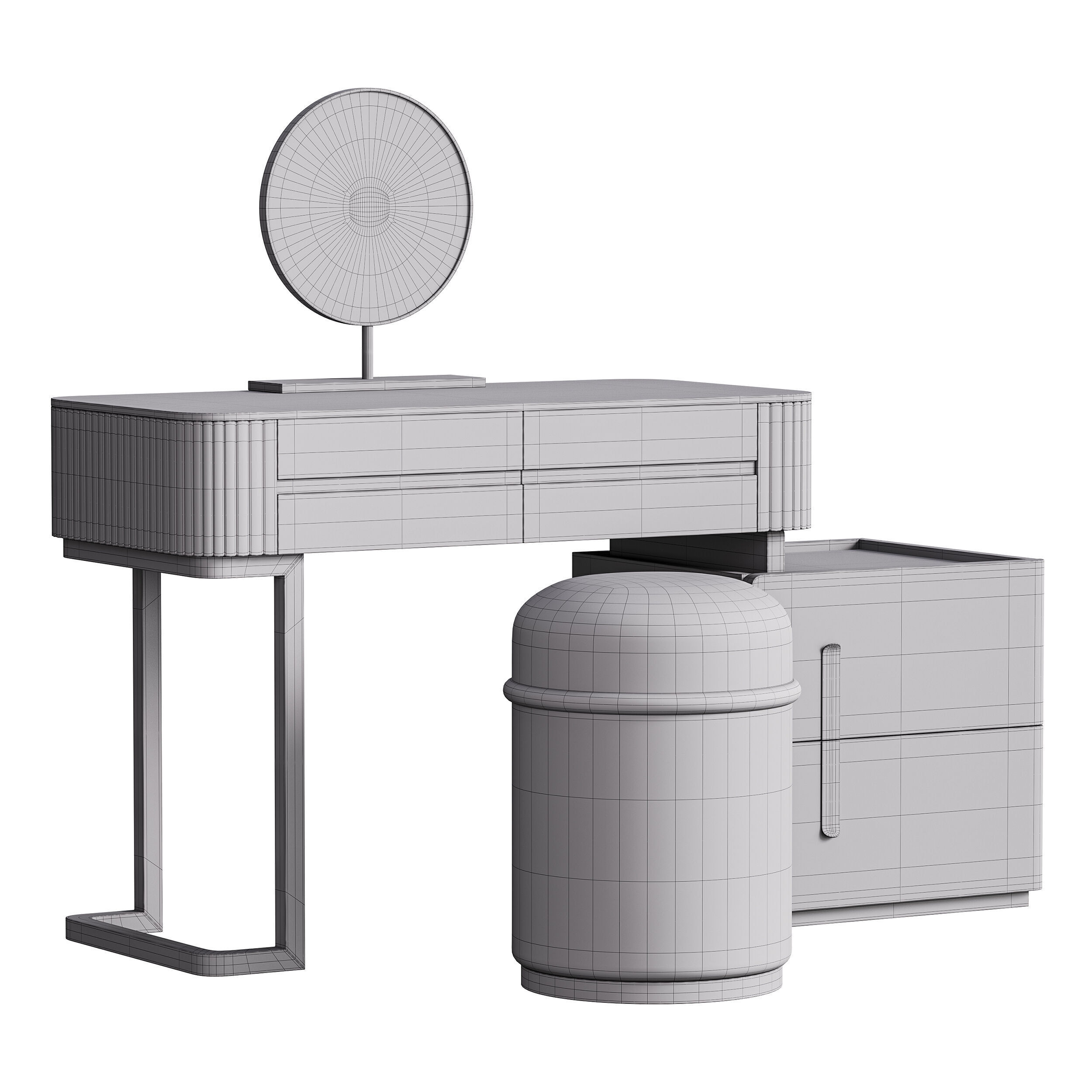 Dressing table 19 3D model_13