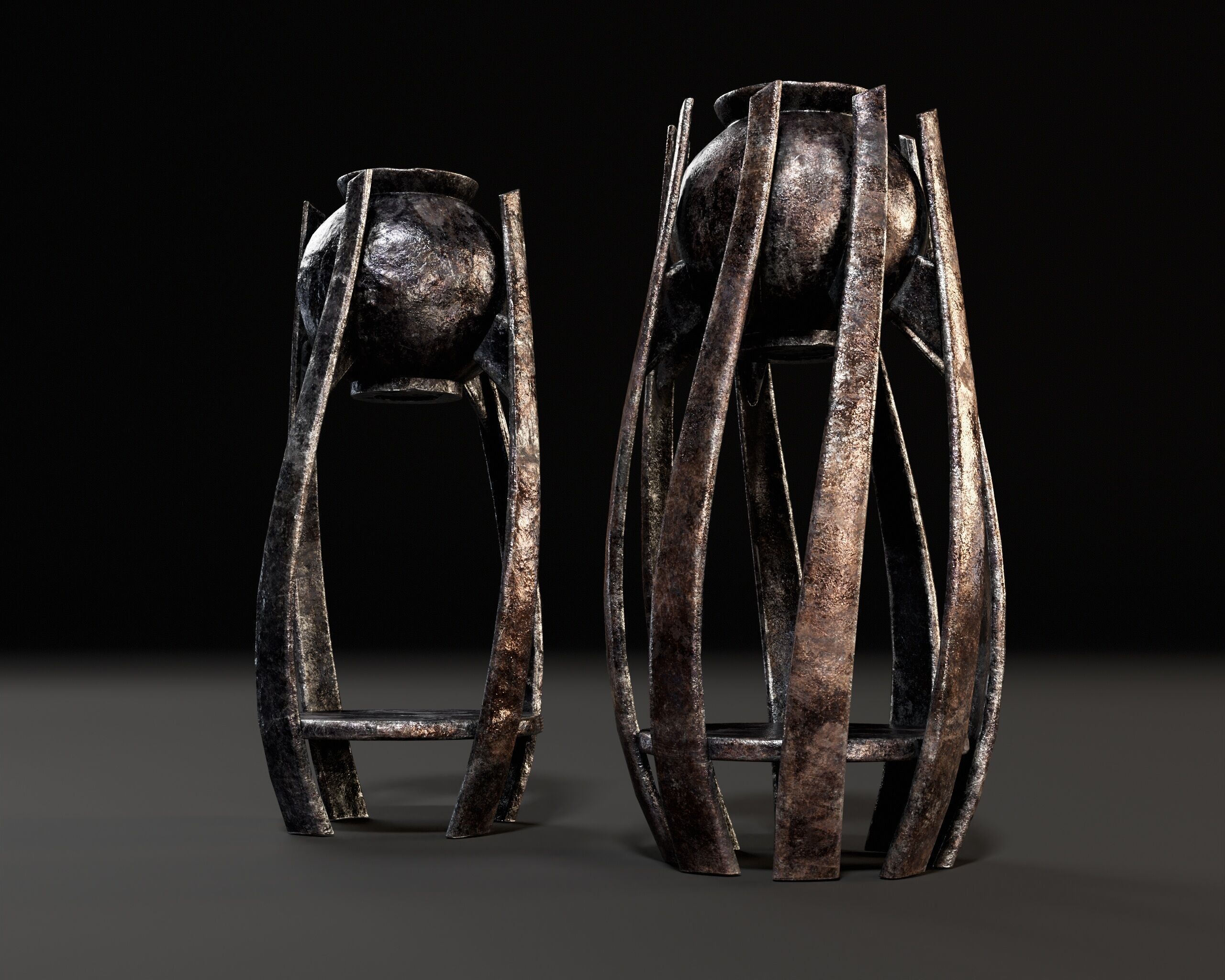 Twisted Cauldrons Low-poly 3D model_10