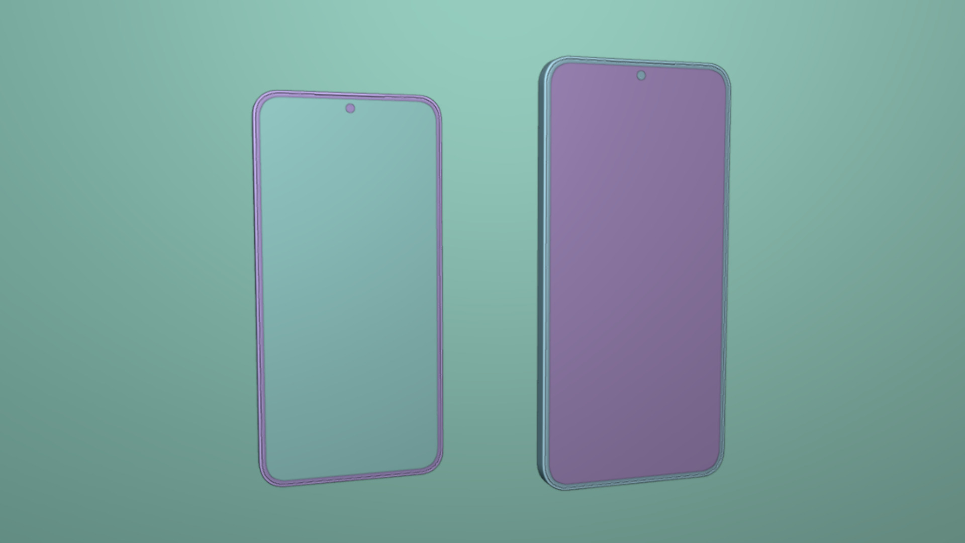Blueblack Samsung Galaxy S25 and S25 Plus 3D model_10