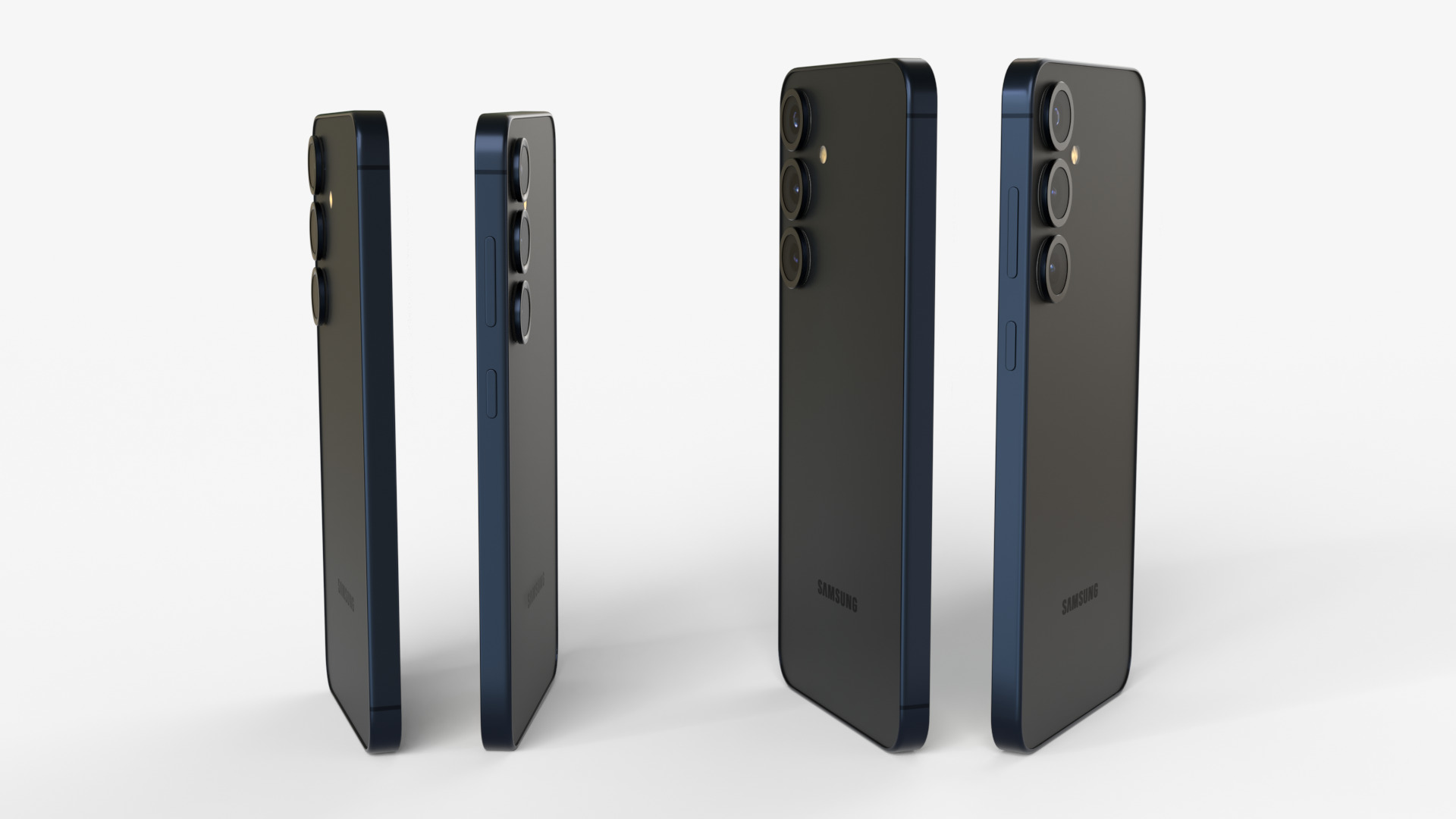Blueblack Samsung Galaxy S25 and S25 Plus 3D model_3