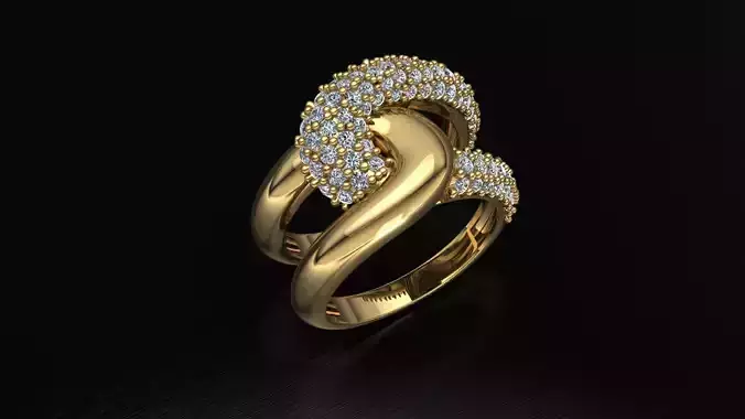 Gold Diamond Ring