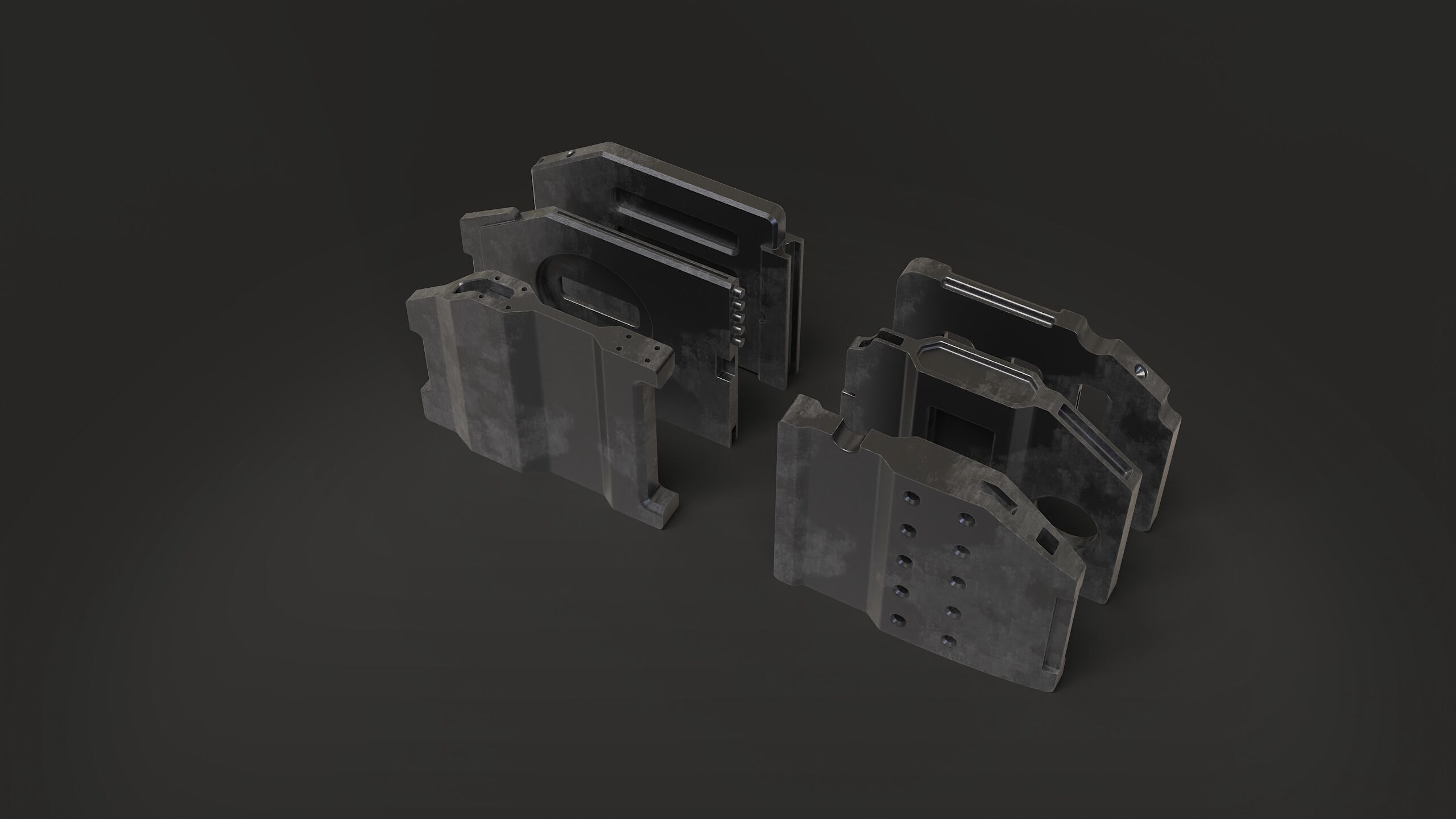 scifi doors minipack vol2 3D model_8