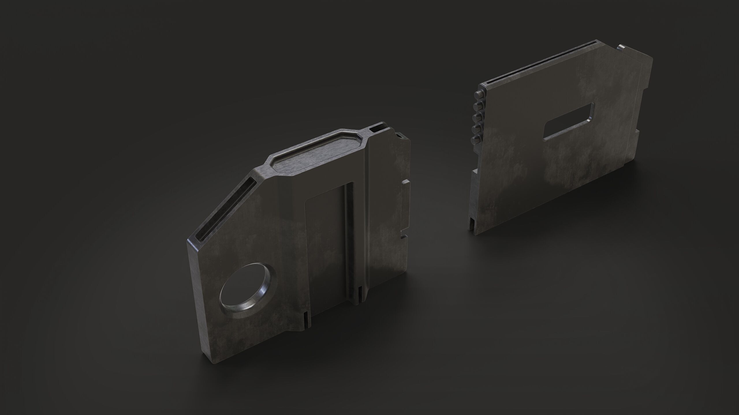 scifi doors minipack vol2 3D model_10