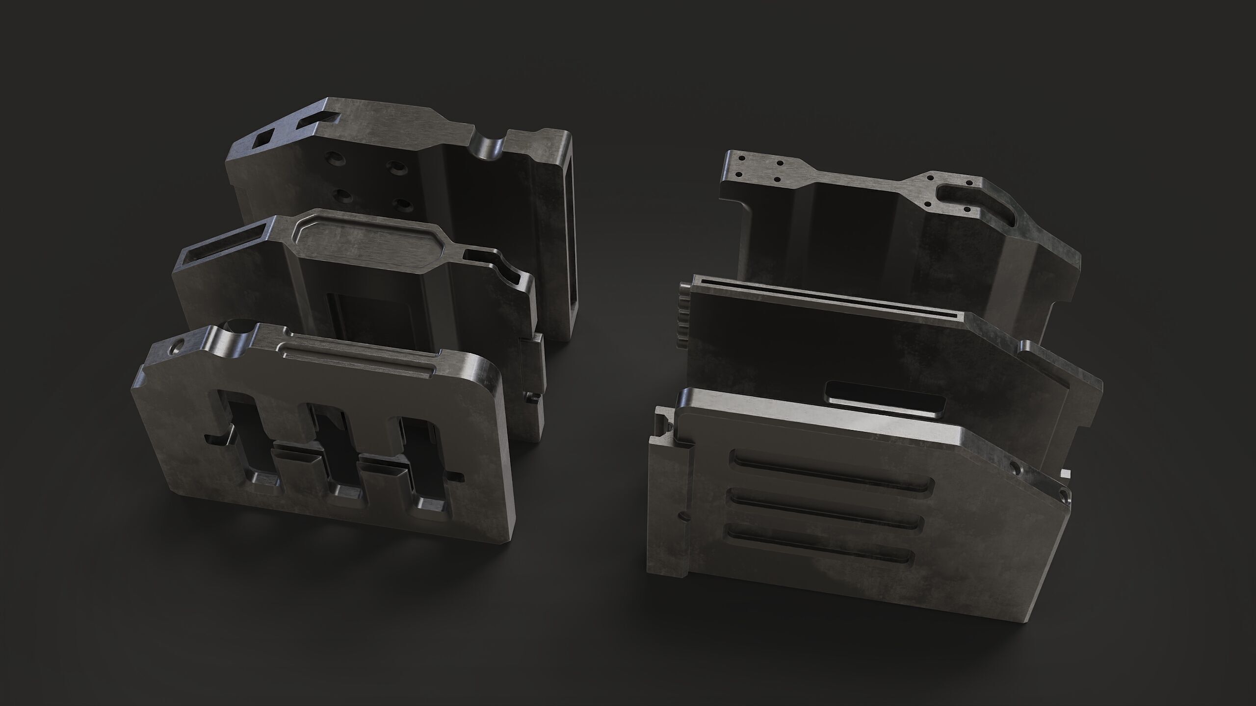 scifi doors minipack vol2 3D model_6