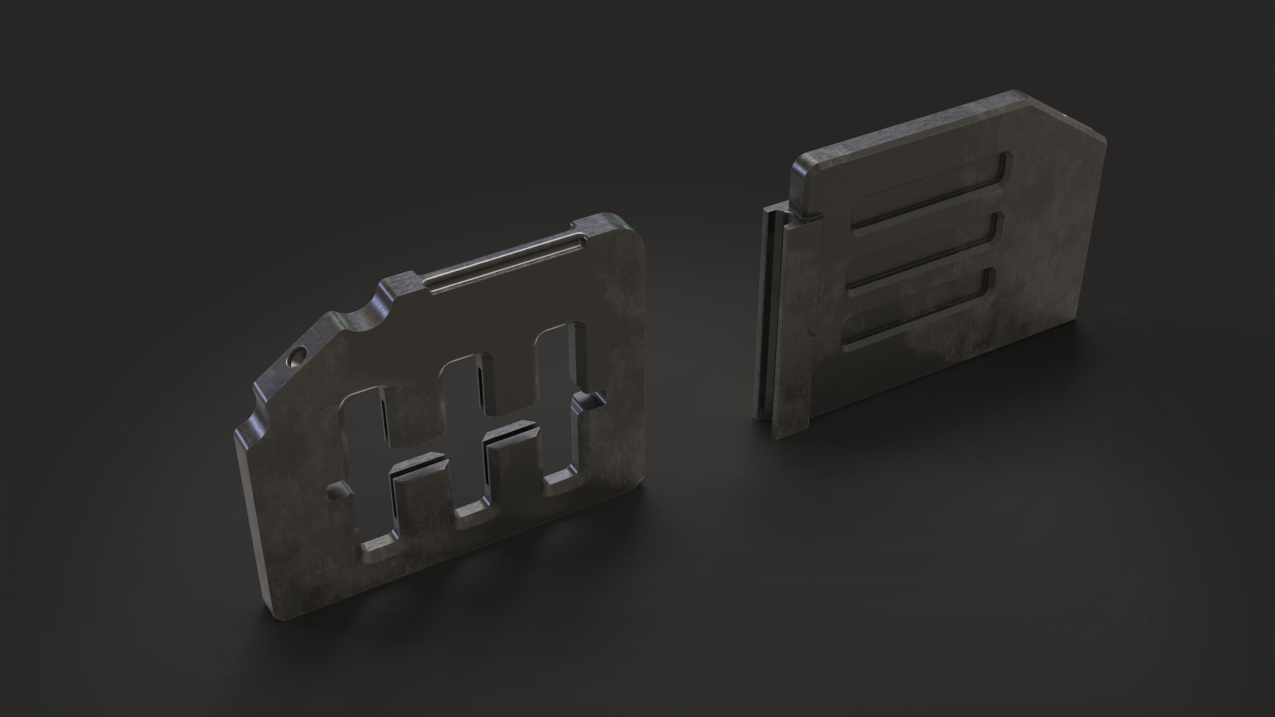 scifi doors minipack vol2 3D model_11