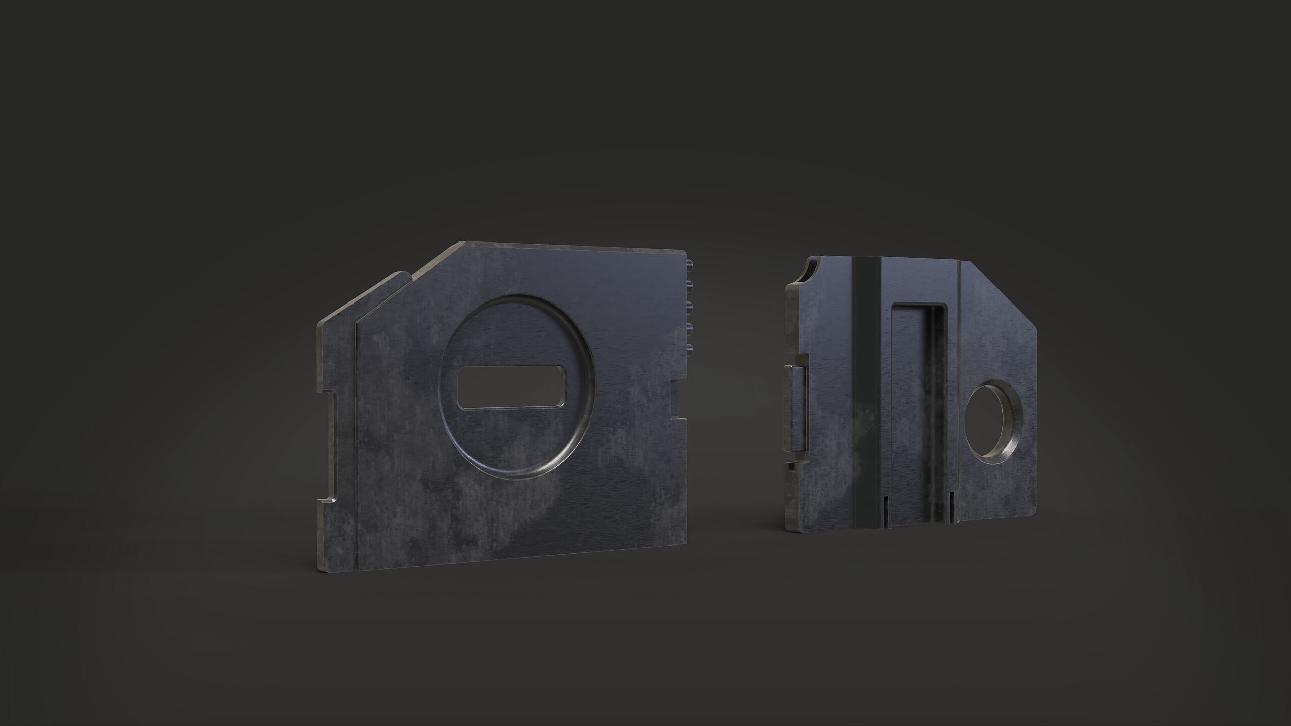 scifi doors minipack vol2 3D model_19