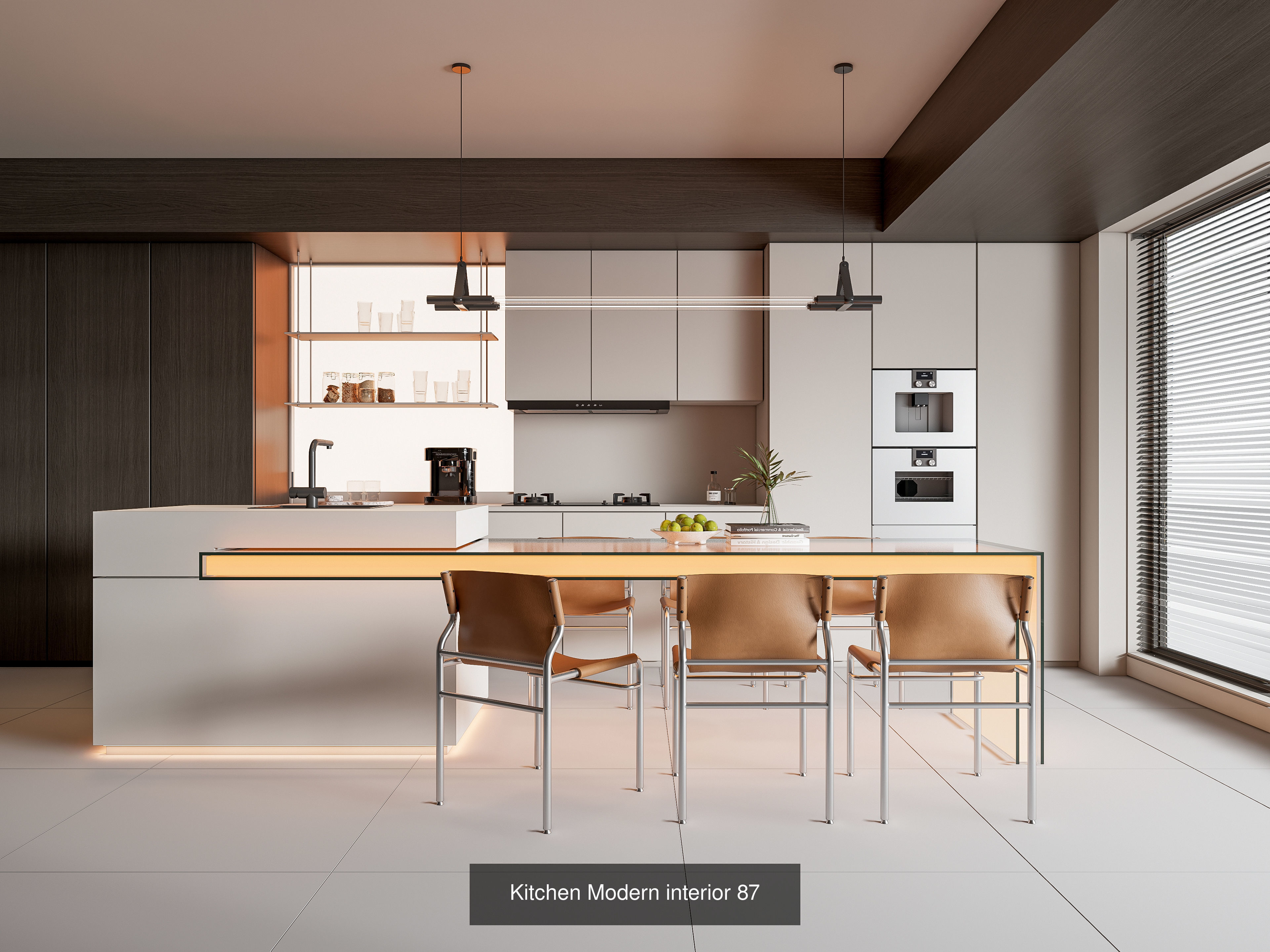 Modern Kitchen Scenes Collection No 7  of 16 Scenes _12